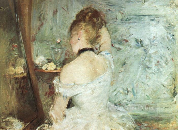 A Woman at her Toilette Berthe Morisot Oil Paintings